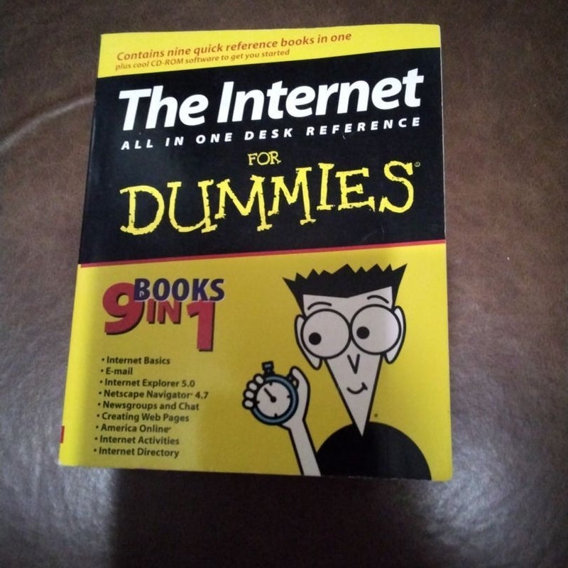 Internet 9 in 1 for Dummies Desk Reference
