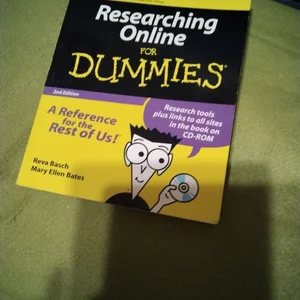 Researching Online for Dummies