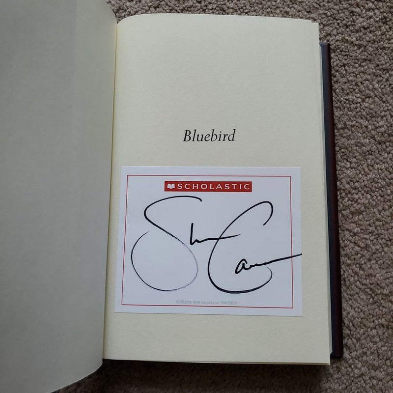 Bluebird-with signed bookplate