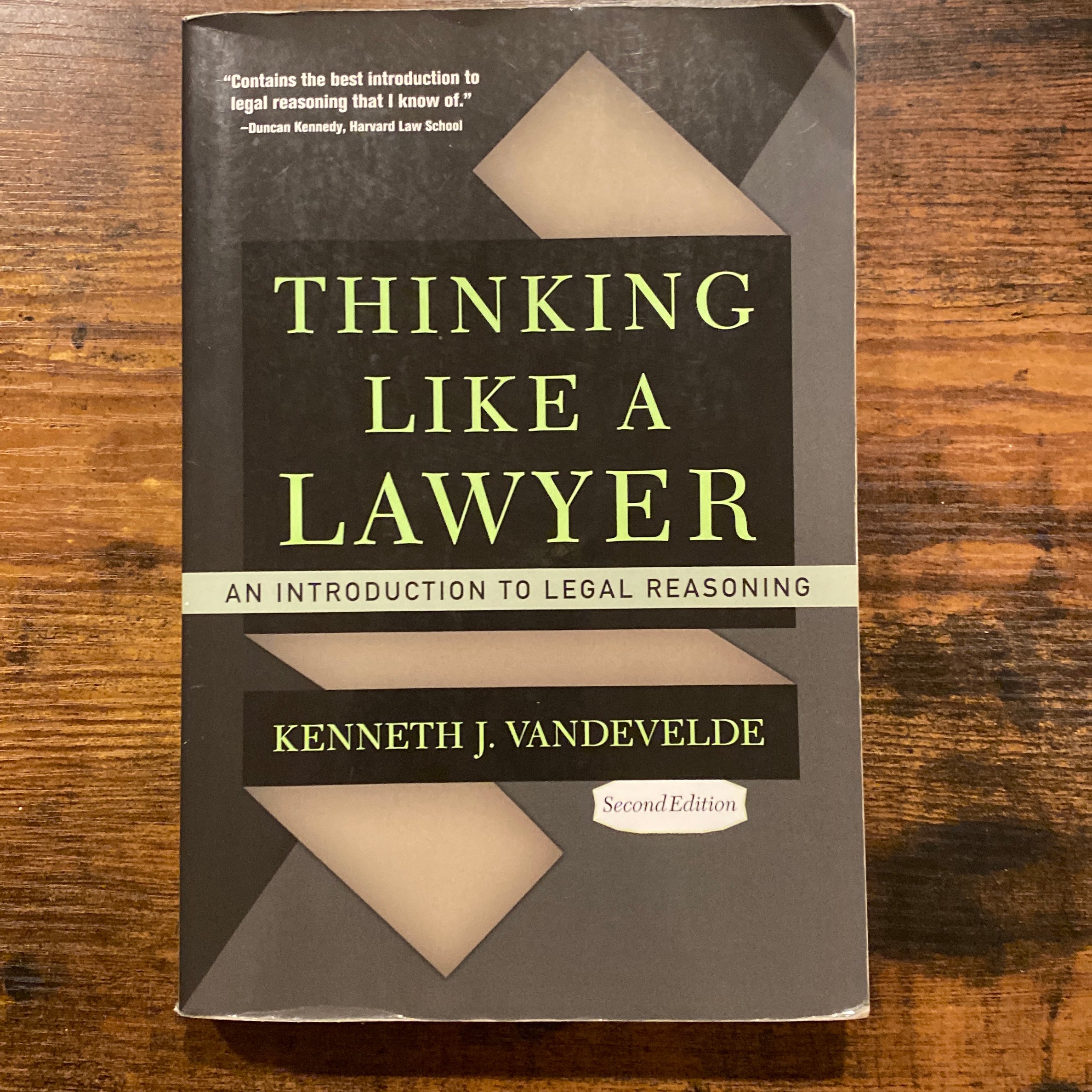 Thinking Like a Lawyer