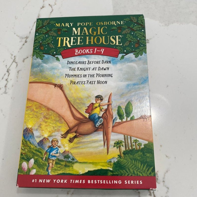 Magic Tree House Books 1-4 Boxed Set