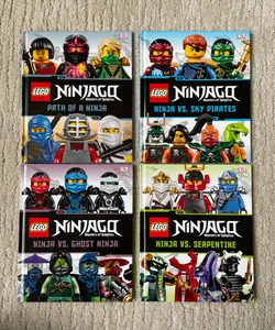 Lego Ninjago 4 Books