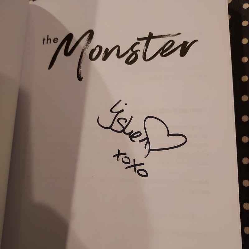 The Monster *signed*