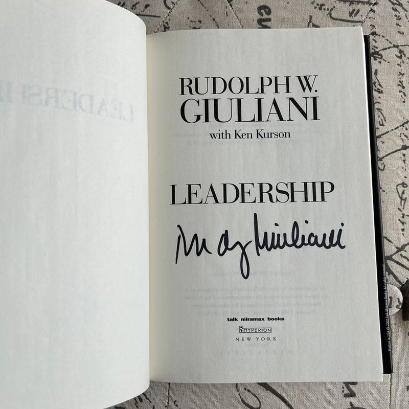 Leadership Through the Ages (signed)