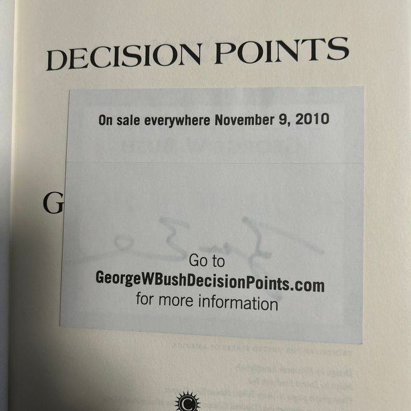 Decision Points (signed)