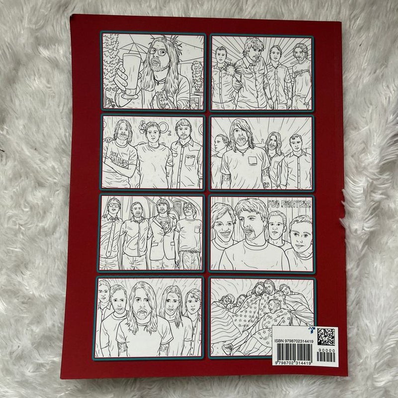 Foo Fighters Coloring Book