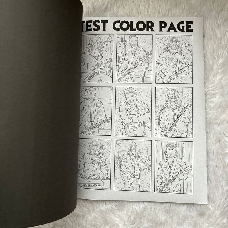 Foo Fighters Coloring Book by Foo Fighters, Paperback Pangobooks