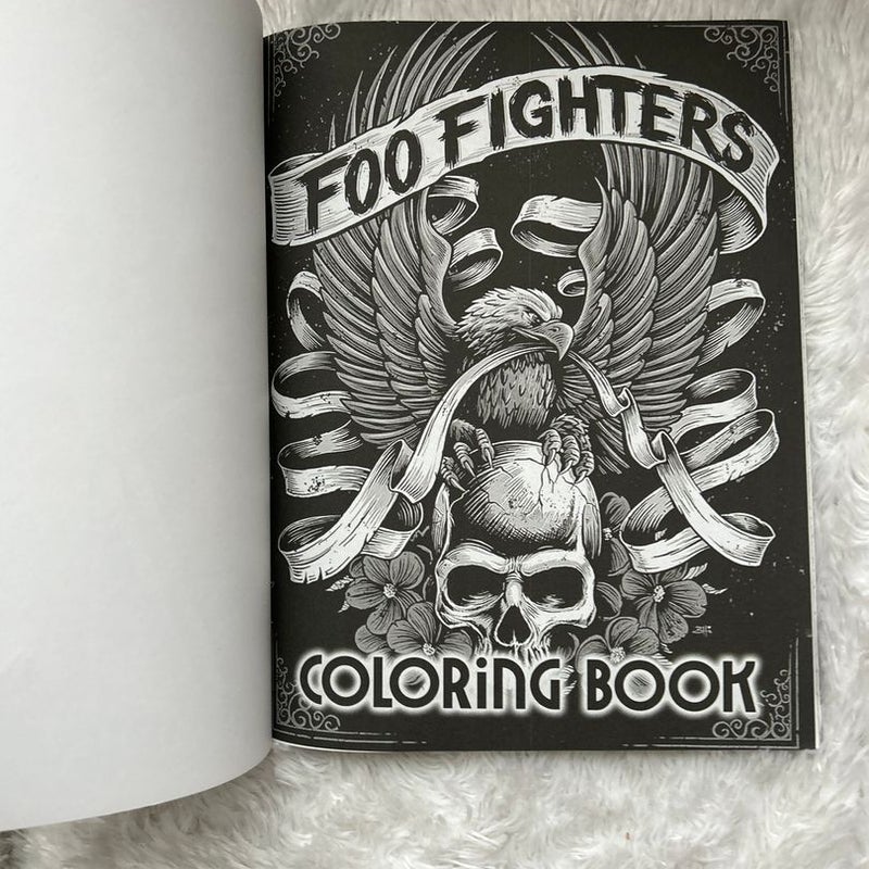 Foo Fighters Coloring Book by Foo Fighters, Paperback Pangobooks