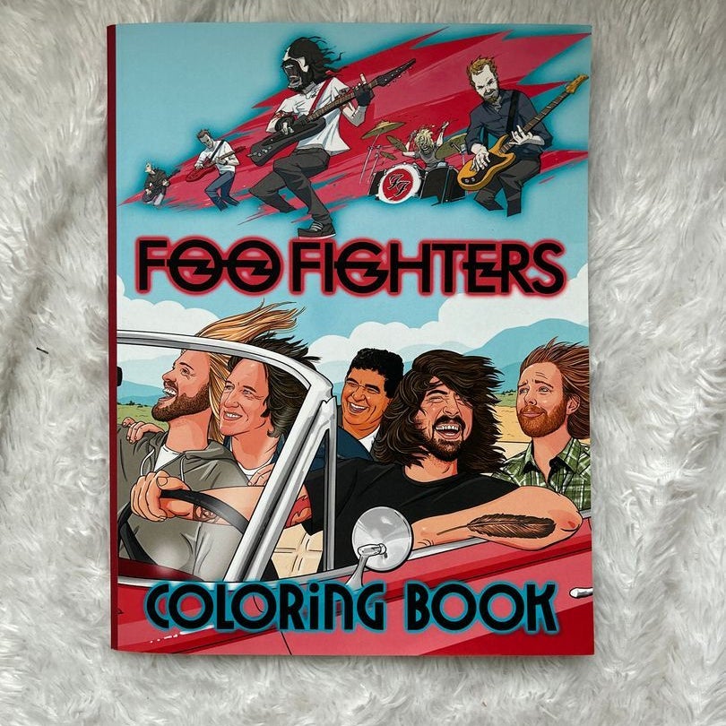 Foo Fighters Coloring Book by Foo Fighters, Paperback Pangobooks