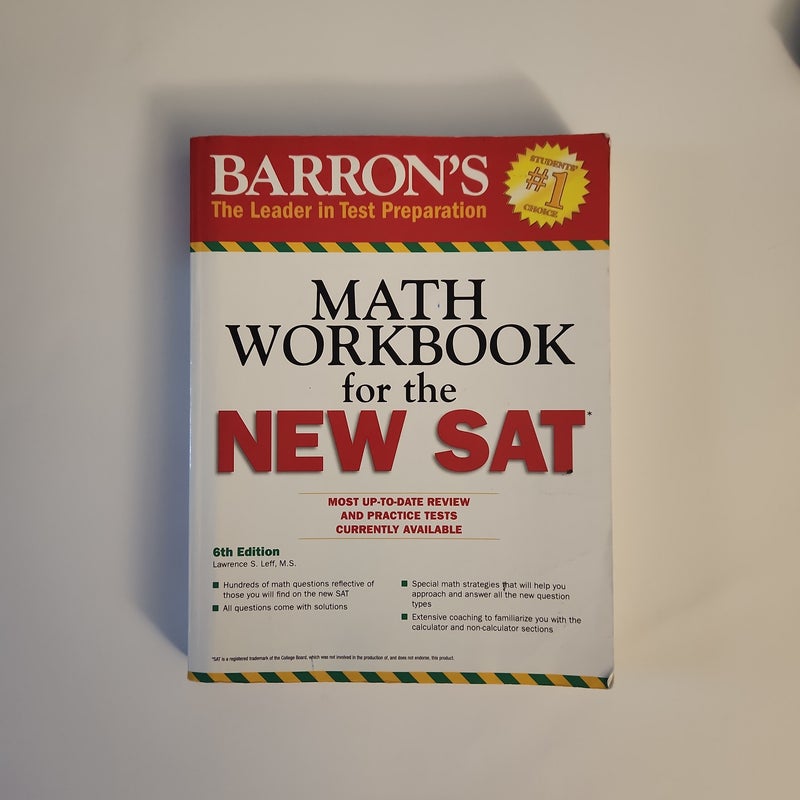 Barron's Math Workbook for the NEW SAT