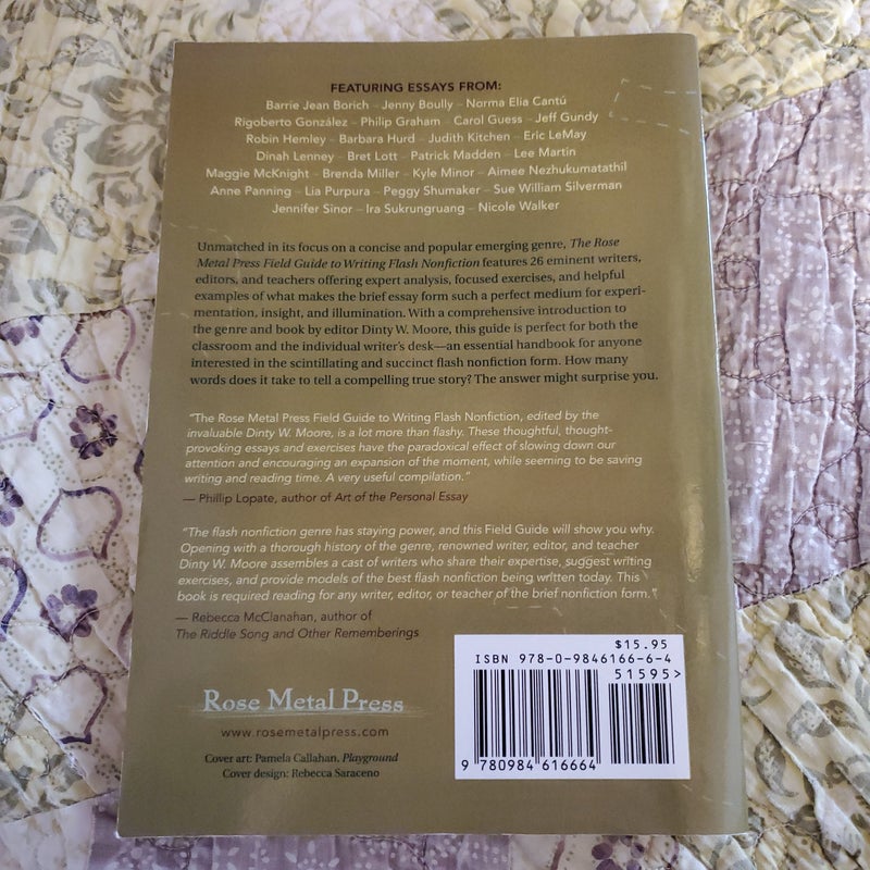 The Rose Metal Press Field Guide to Writing Flash Nonfiction