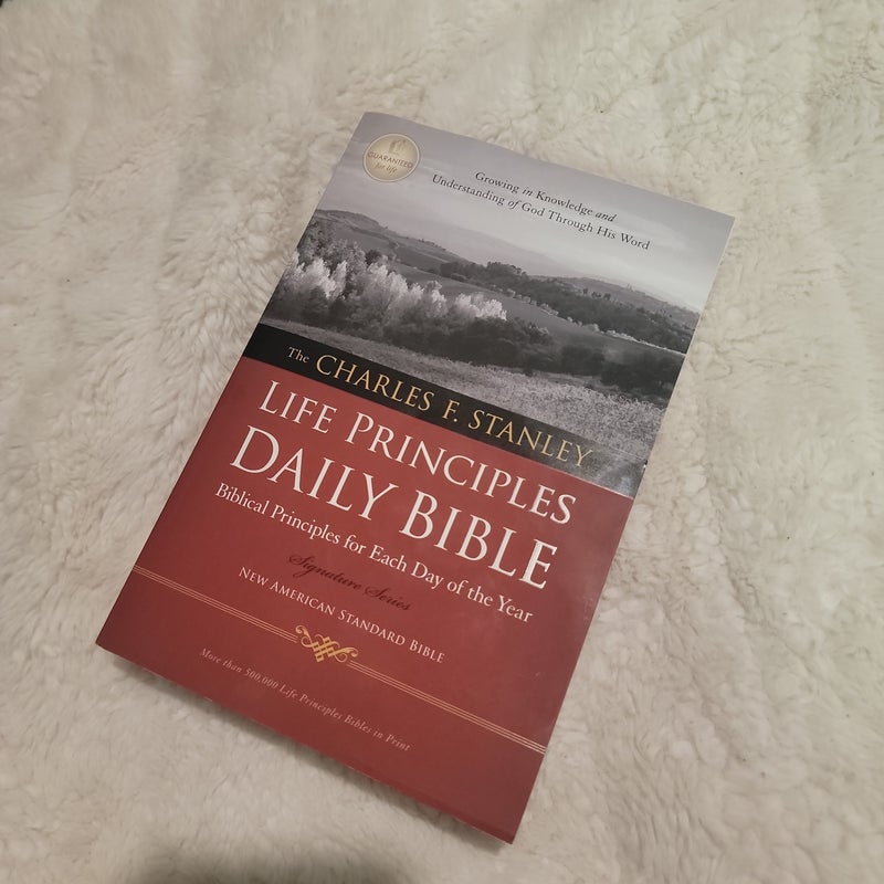 Charles F. Stanley Life Principles Daily Bible