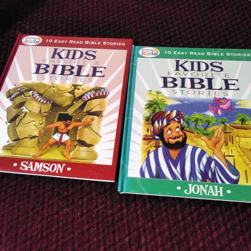 Kids Favorite Bible Stories. 2pack