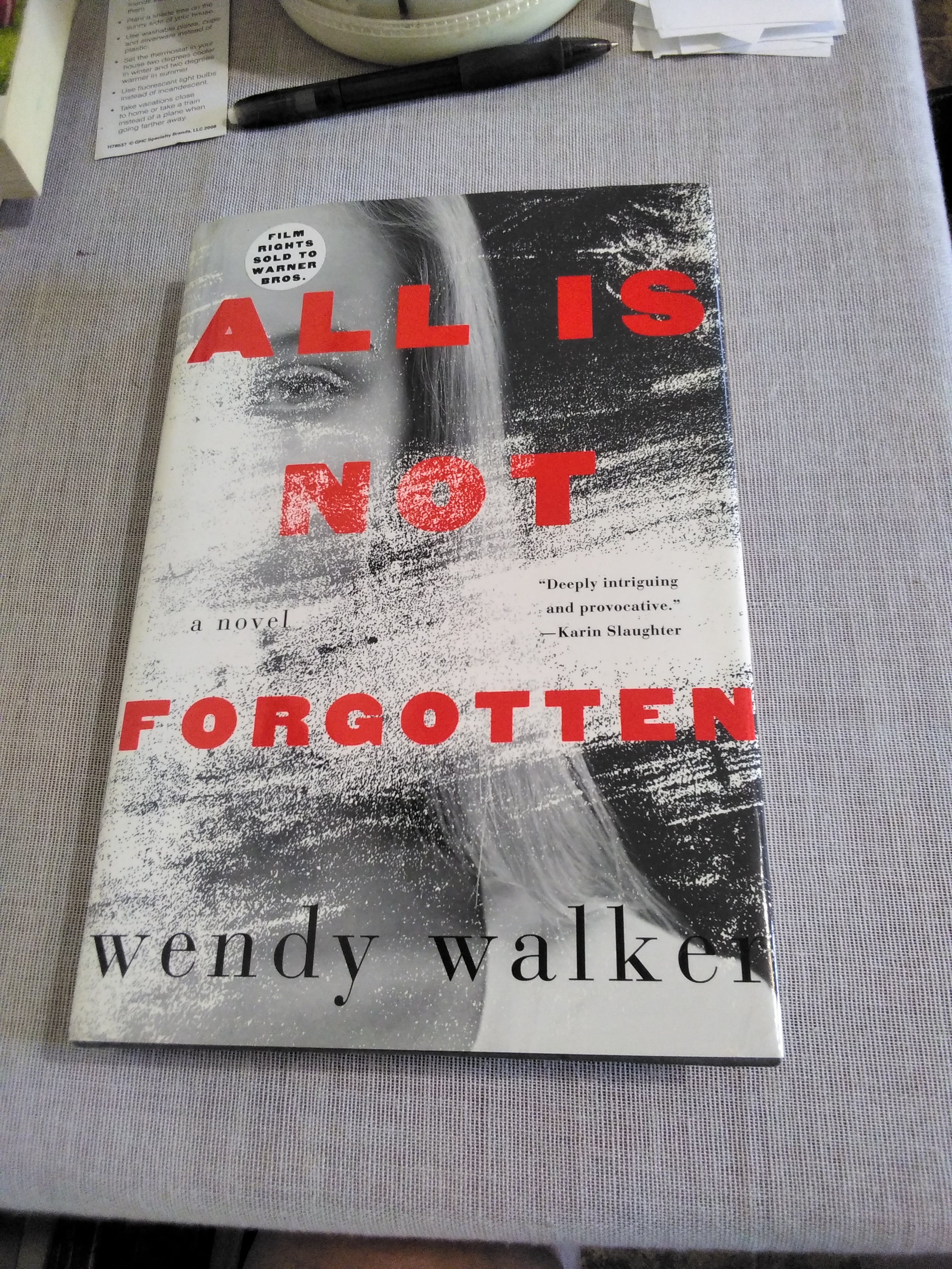 All Is Not Forgotten