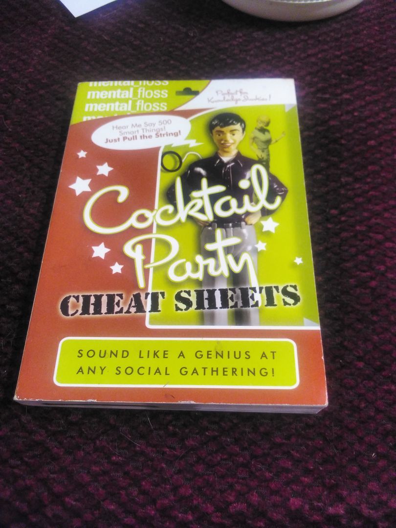 Mental Floss: Cocktail Party Cheat Sheets