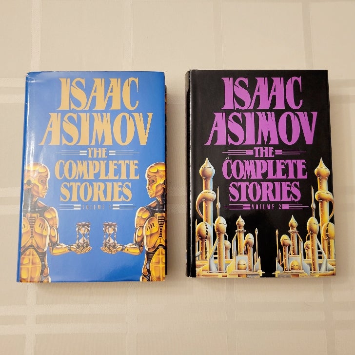 Isaac Asimov: The Complete Stories Volumes 1 and 2 HC/DJ 2-Book Set