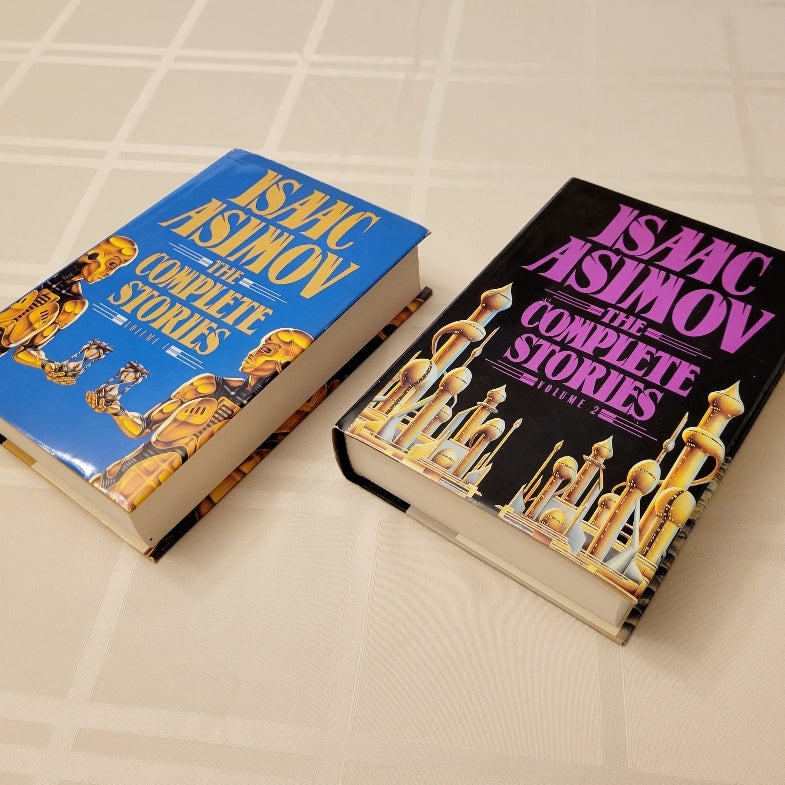 Isaac Asimov: The Complete Stories Volumes 1 and 2 HC/DJ 2-Book Set