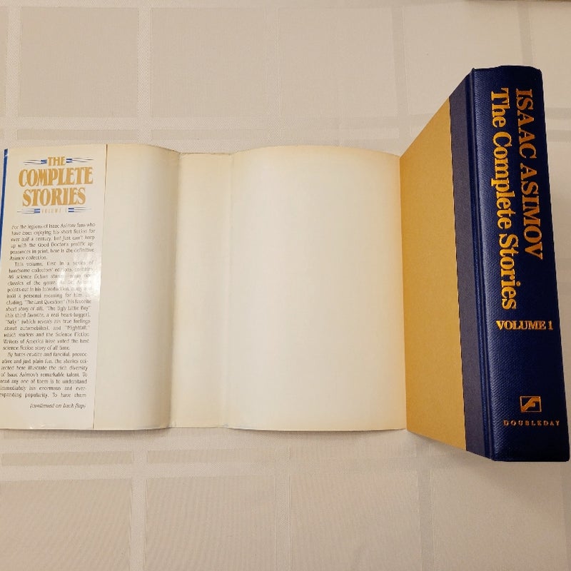 Isaac Asimov: The Complete Stories Volumes 1 and 2 HC/DJ 2-Book Set