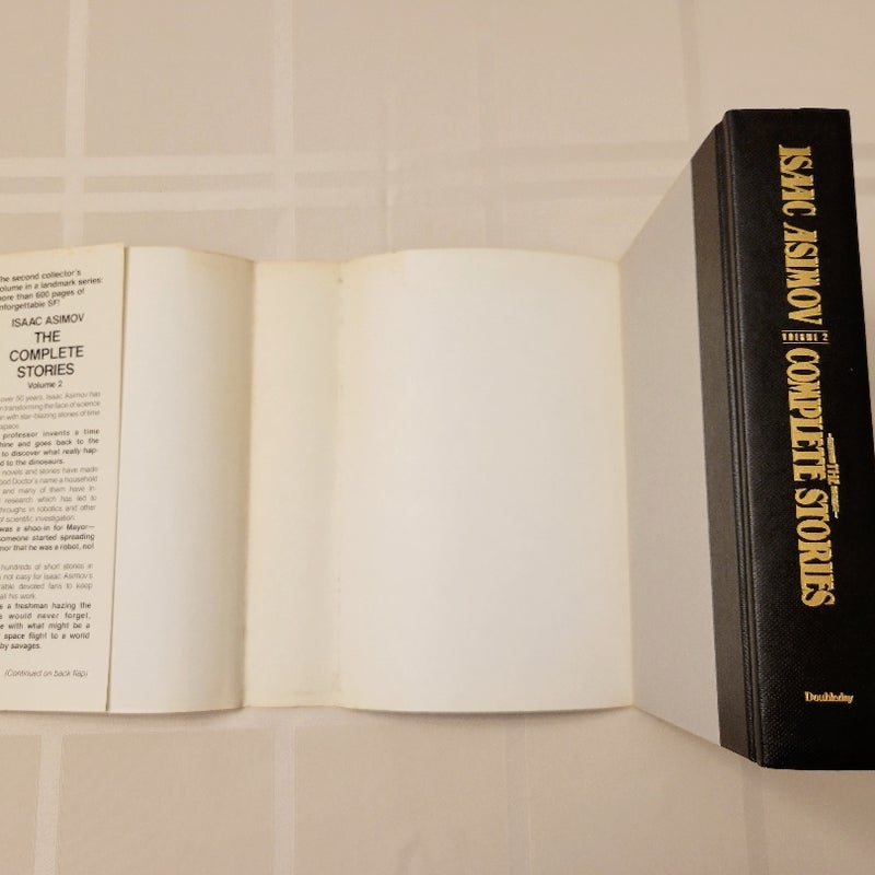 Isaac Asimov: The Complete Stories Volumes 1 and 2 HC/DJ 2-Book Set