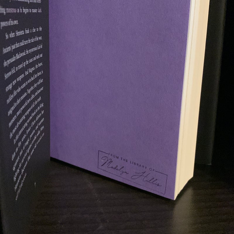 A Poison Dark and Drowning FIRST EDITION (Kingdom on Fire, Book Two)