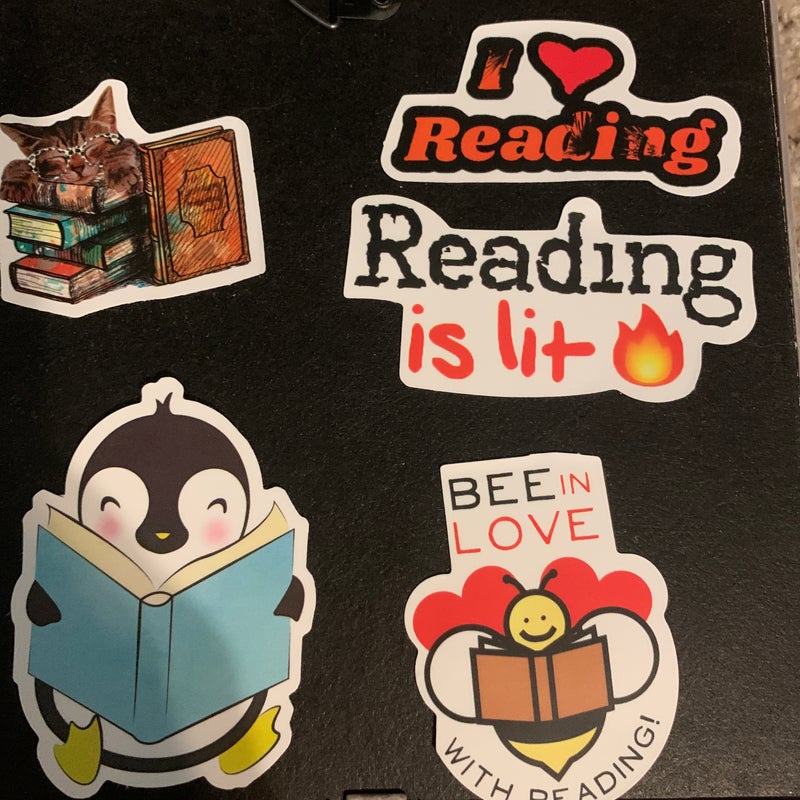 book sticker bundle