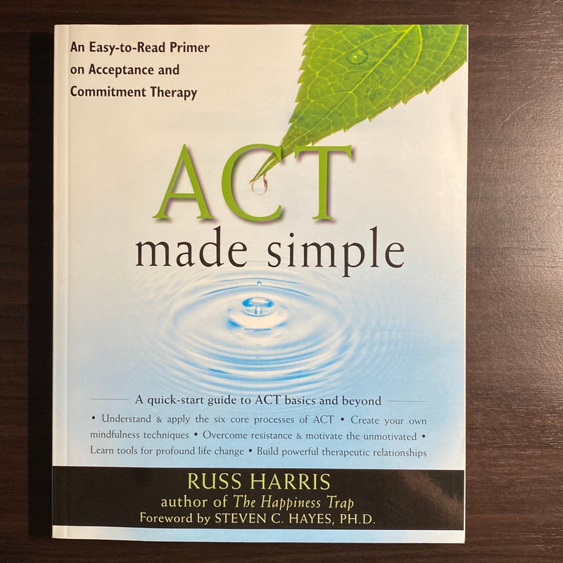 Act made simple by russ harris steven c hayes