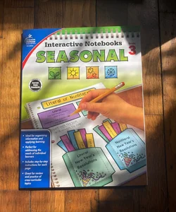Interactive Notebooks Seasonal, Grade 3
