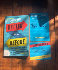 Better Than Before (signed book plates)