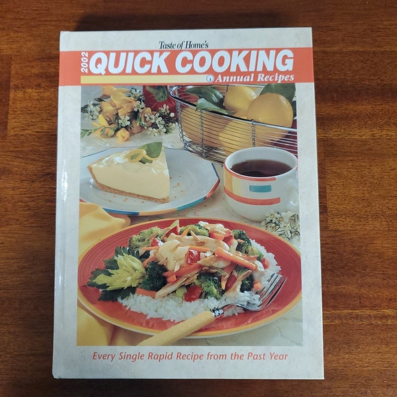 2002 Quick Cooking Annual Recipes