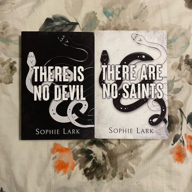 There Are No Saints & There Is No Devil (Signed Books) by Sophie