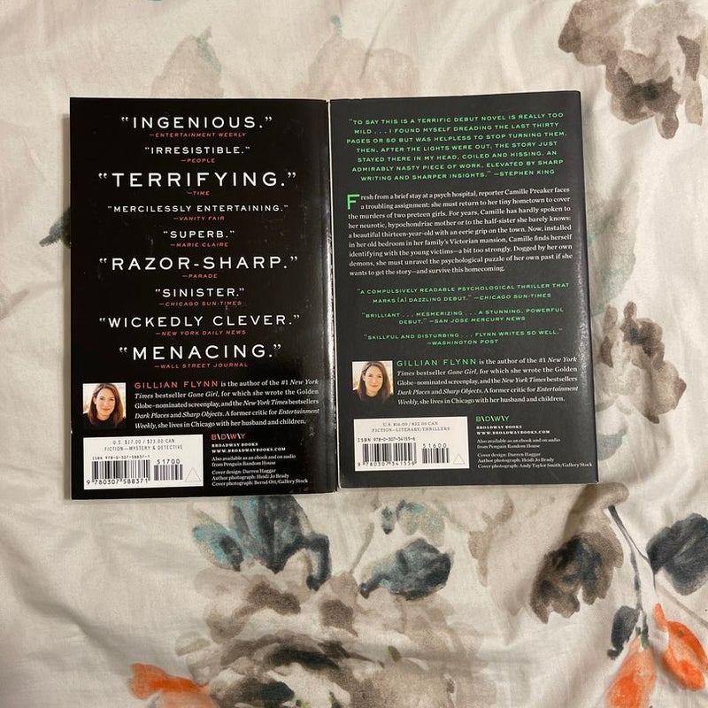 Gillian Flynn Set of 2
