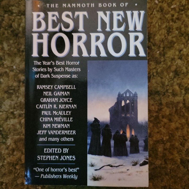 The Mammoth Book of Best New Horror