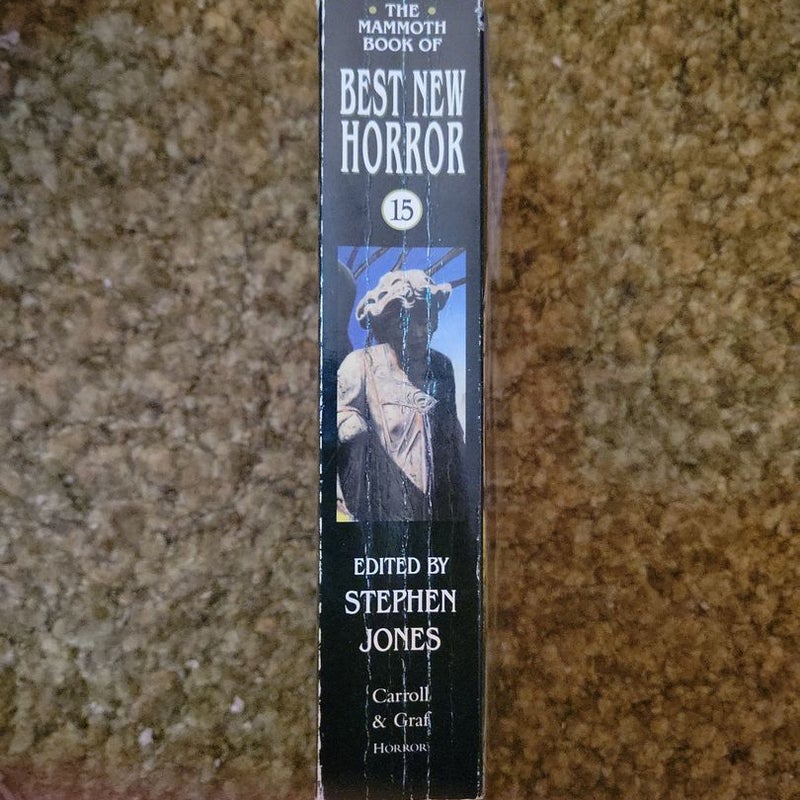 The Mammoth Book of Best New Horror by Stephen B. Jones, Paperback ...