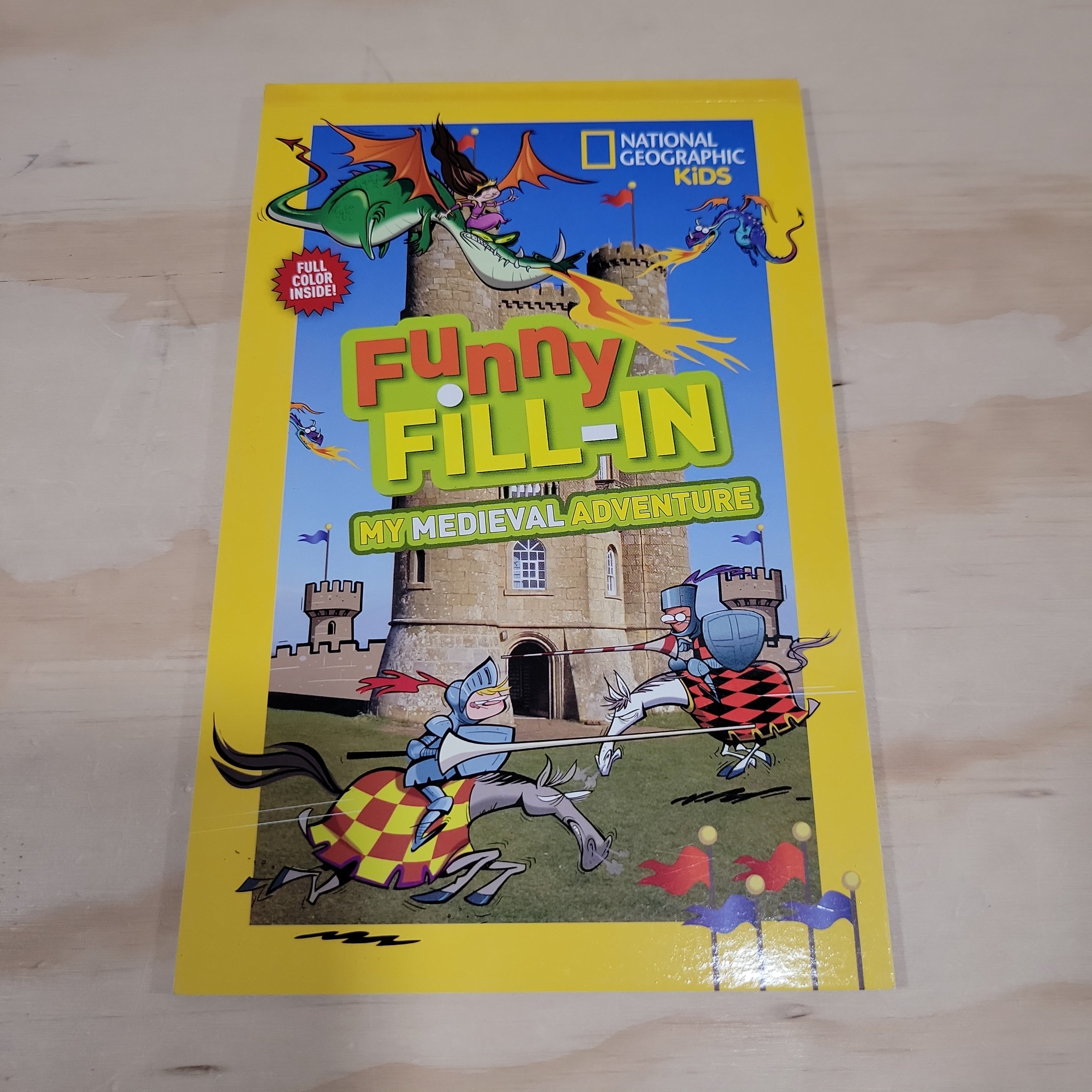 National Geographic Kids Funny Fill-In: My Medieval Adventure
