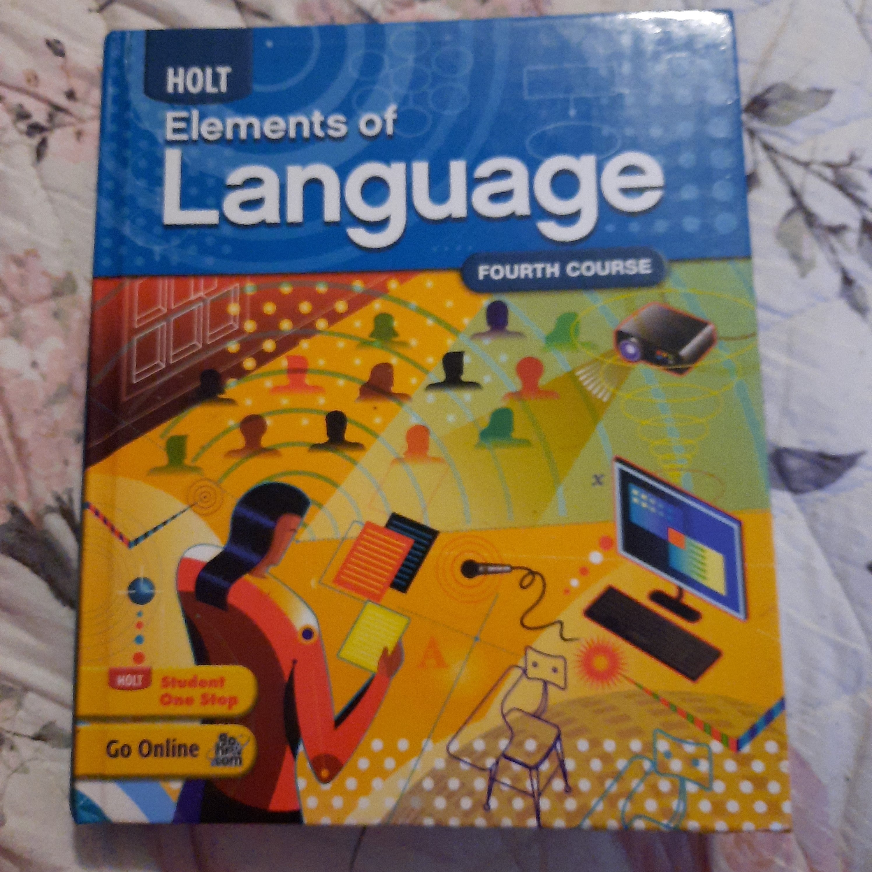 Language　Pangobooks　Hobbs,　Fourth　Vacca　Course　by　O'Dell　Irvin　Hardcover　Elements　of