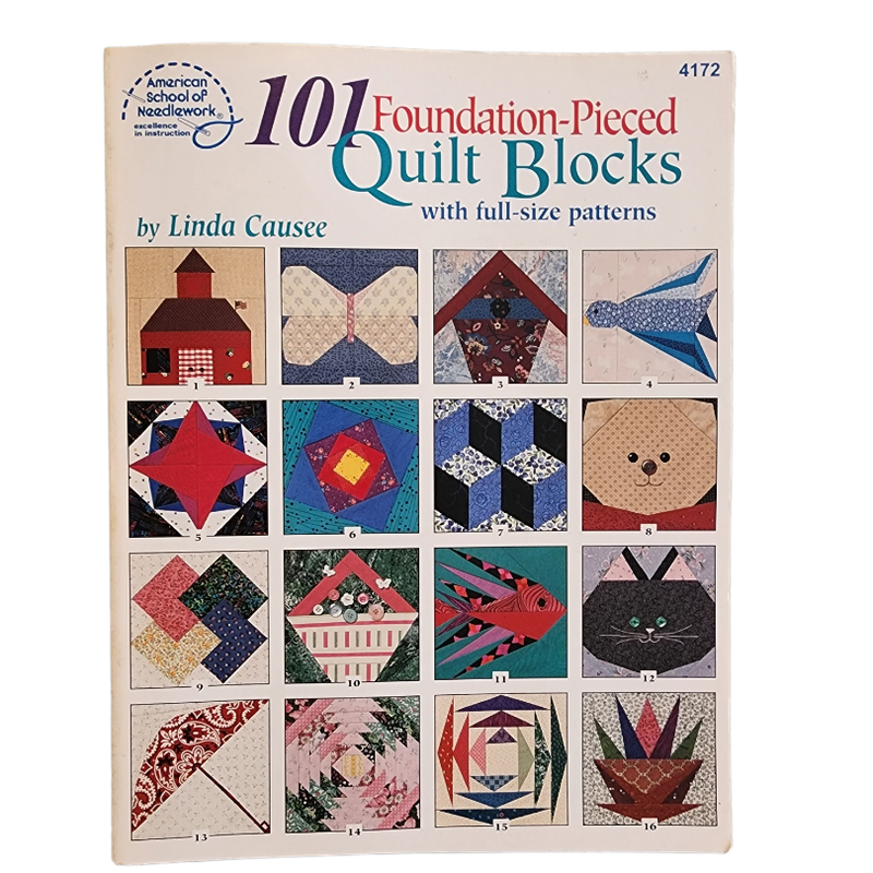 101 Foundation-Pieced Quilt Blocks