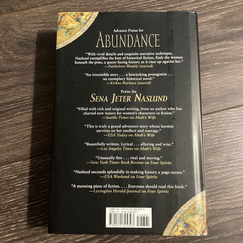 Abundance, a Novel of Marie Antoinette