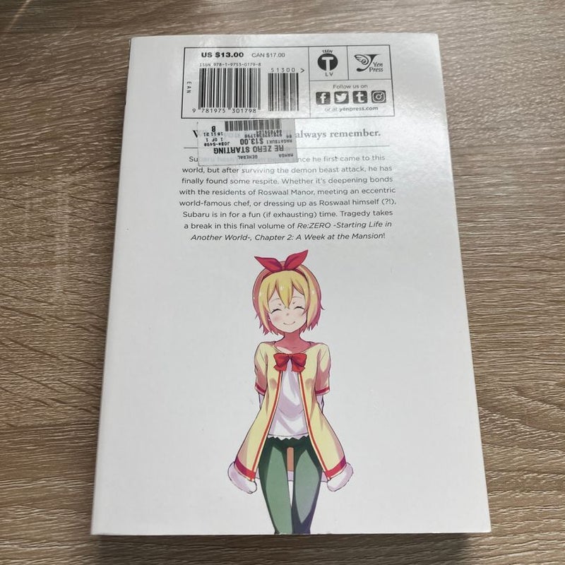 Re:ZERO -Starting Life in Another World-, Chapter 2: a Week at the Mansion, Vol. 5 (manga)