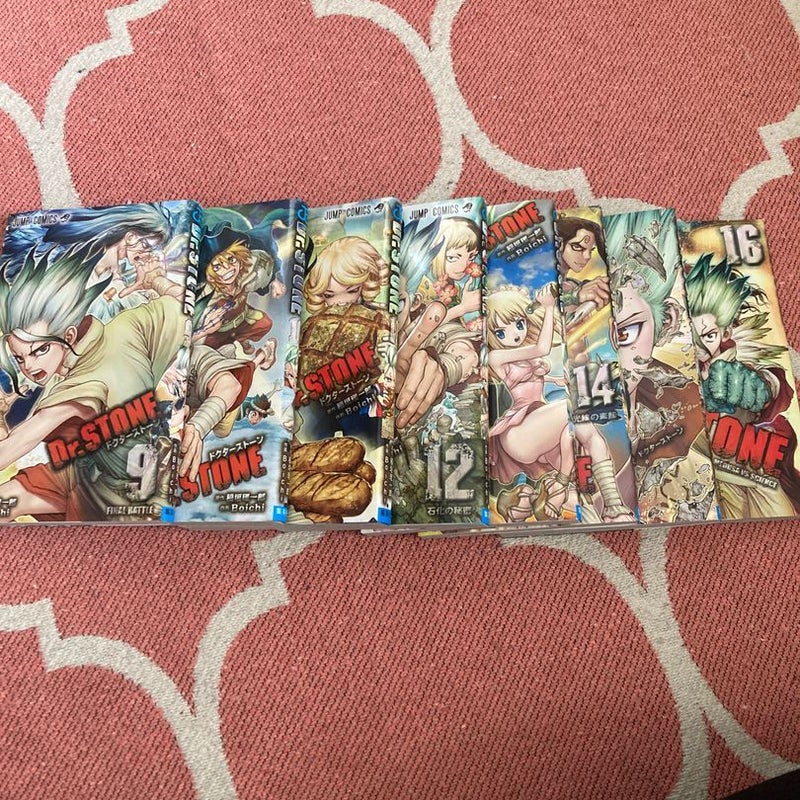 Dr. Stone Vol.9-16 (Japanese) by Riichiro Inagaki, Paperback