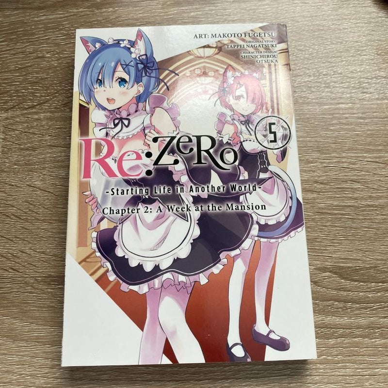 Re:ZERO -Starting Life in Another World-, Chapter 2: a Week at the Mansion, Vol. 5 (manga)