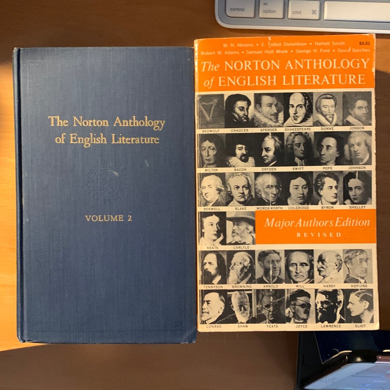 Bundle:Norton Anthology of English Literature Volume 2 & Major Authors