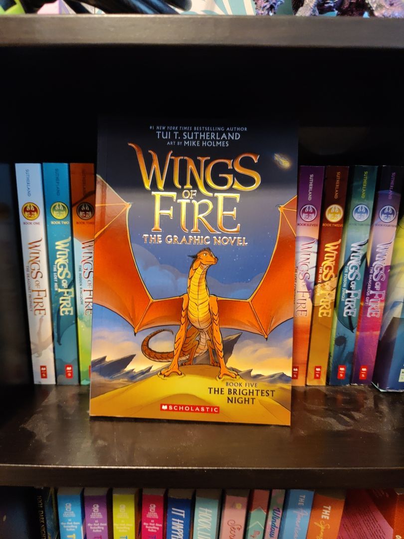 Wings of Fire The Brightest Night book cover