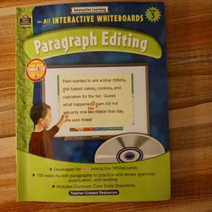 Interactive Learning: Paragraph Editing Grd 3