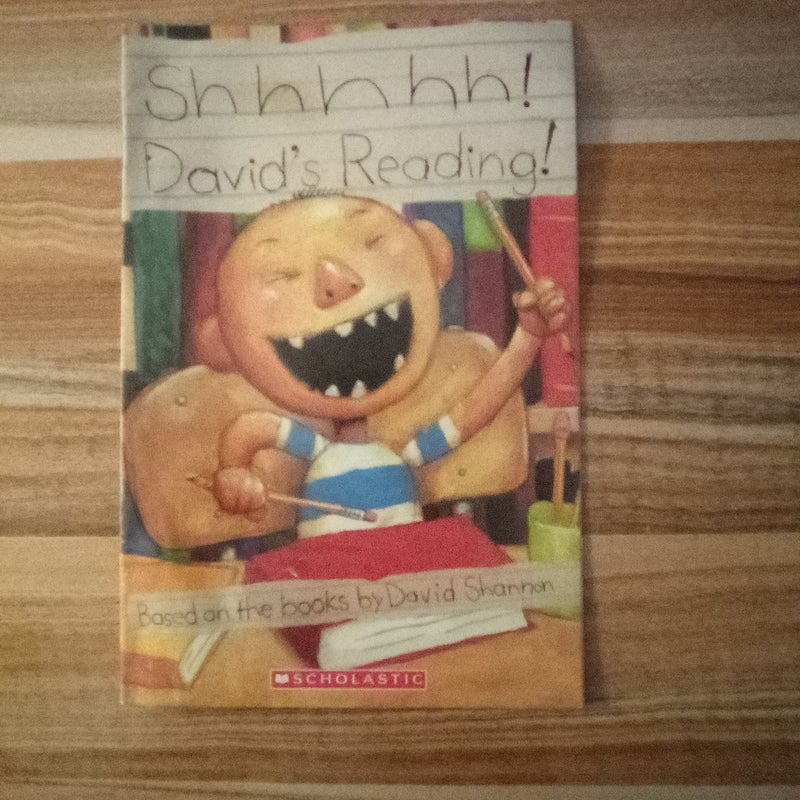 Shhhhhhhh! David's Reading!