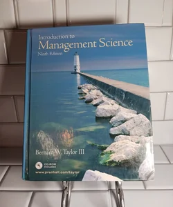 Introduction to Management Science