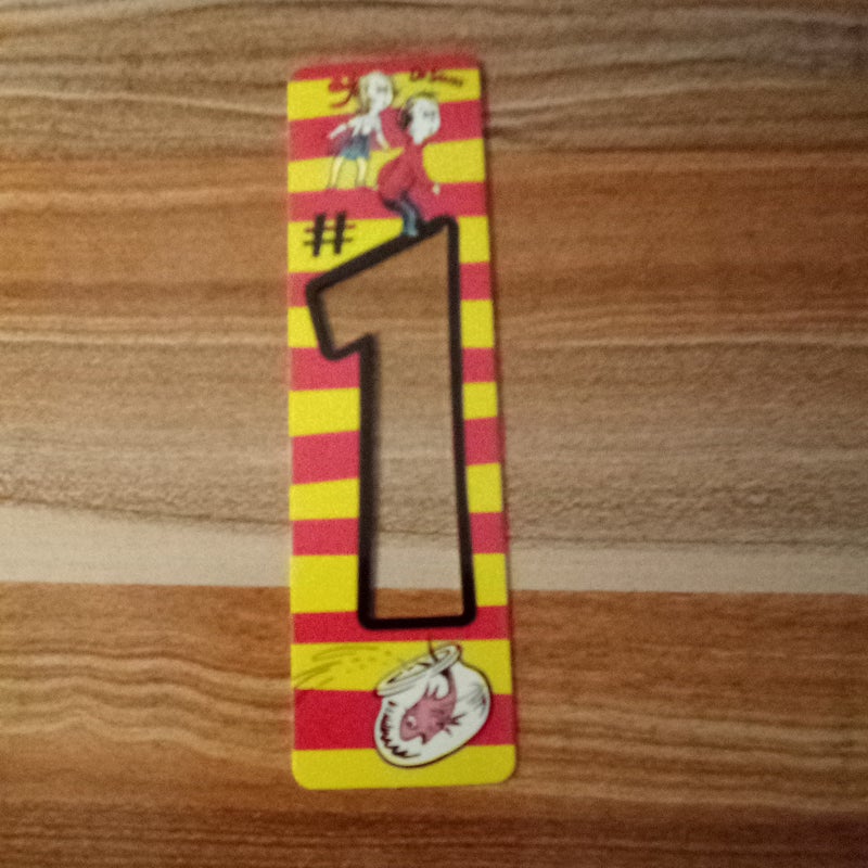 Dr.Seuss Bookmarks a Lot of 3