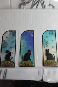 Helia's Daily  Cat Bookmarker Lot of 3