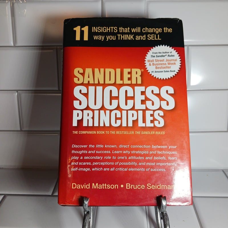 Sandler Success Principles