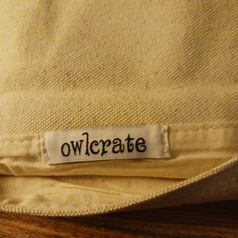 OwlCrate Canvas Book Clutch