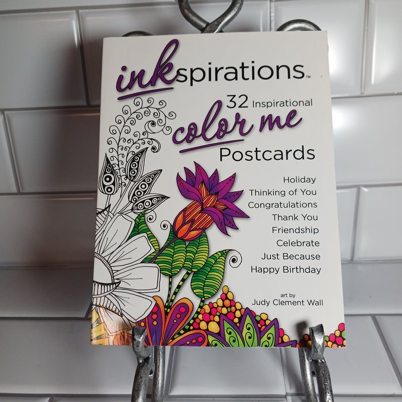 Inkspirations Colour Me Postcards